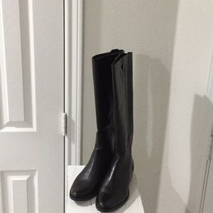 Calvin Klein | All Leather Tall Boot